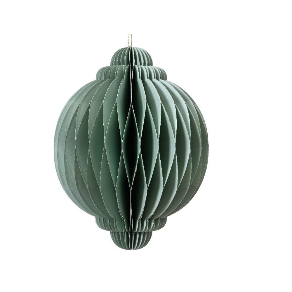 SFERA CARTA H.40CM. VERDE MENTA